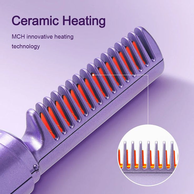 Hot Comb Hair Straightener